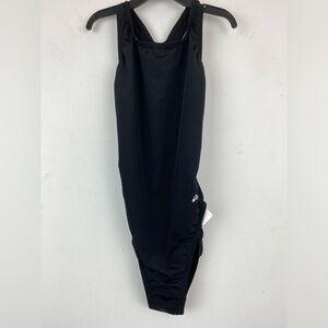 Dolfin Swimwear size 30/XS Women’s Black One Piece Swimsuit